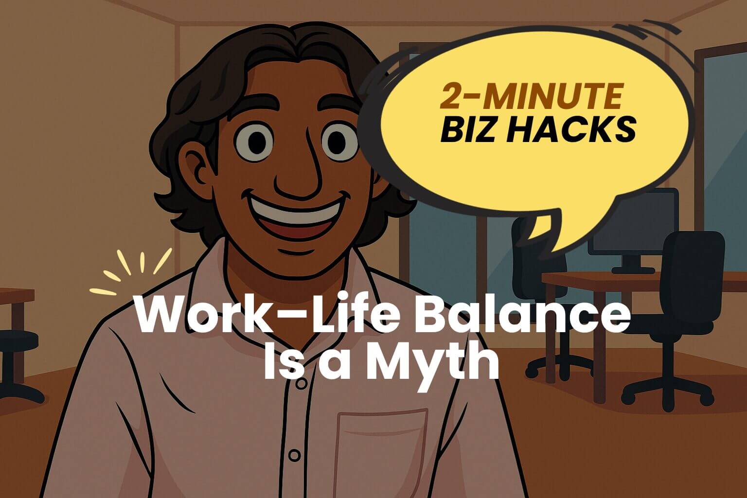 Work–Life Balance Is a Dangerous Myth 🚩 - Arlungs