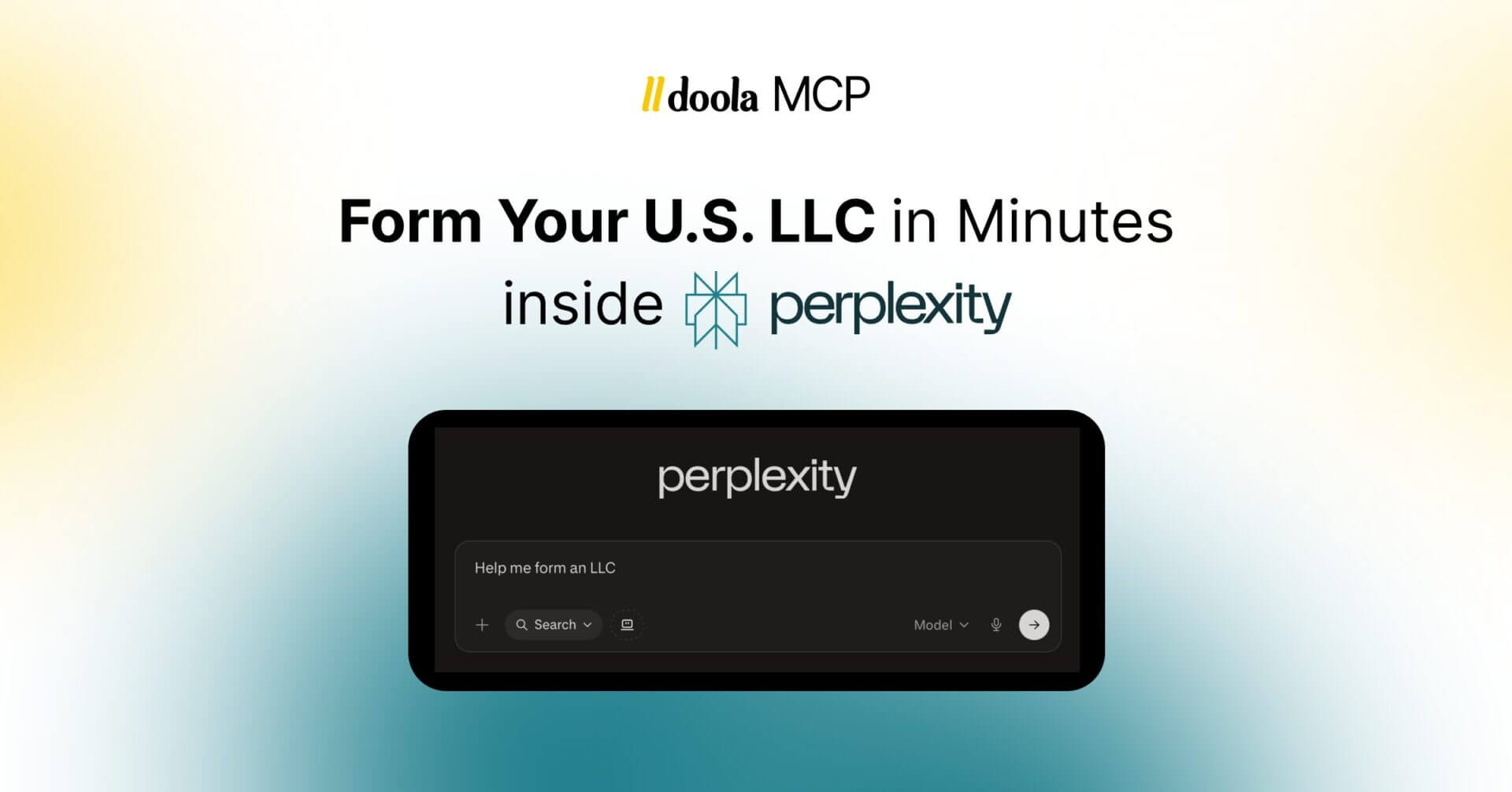doola MCP Inside Perplexity: The Fastest Way to Go From LLC Research to LLC Filed